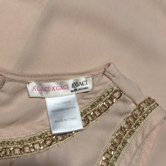 A’GACI sheer tank top - Picture 3 of 3